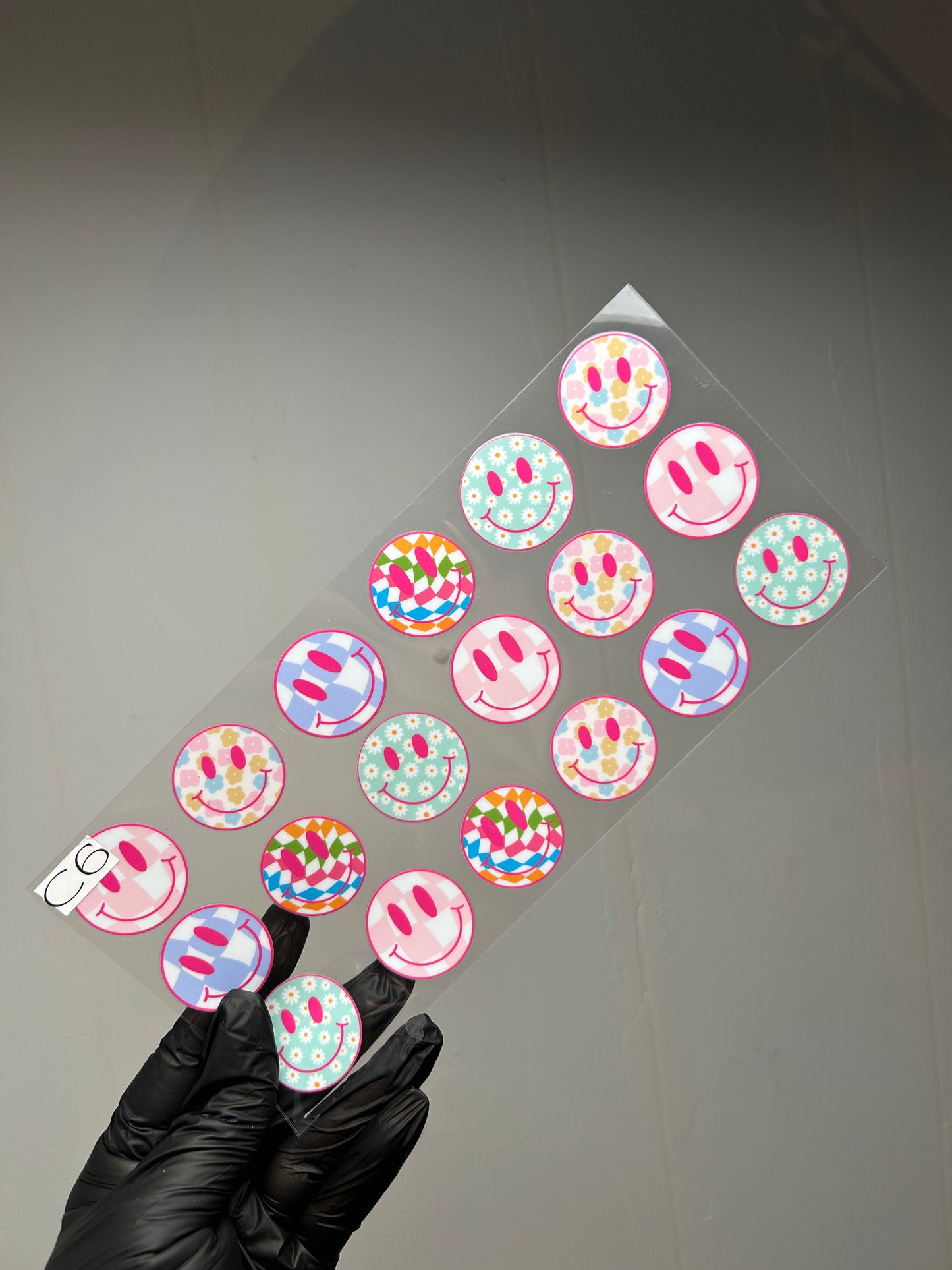 SMILEY/CHECKER CUP WRAPS!
