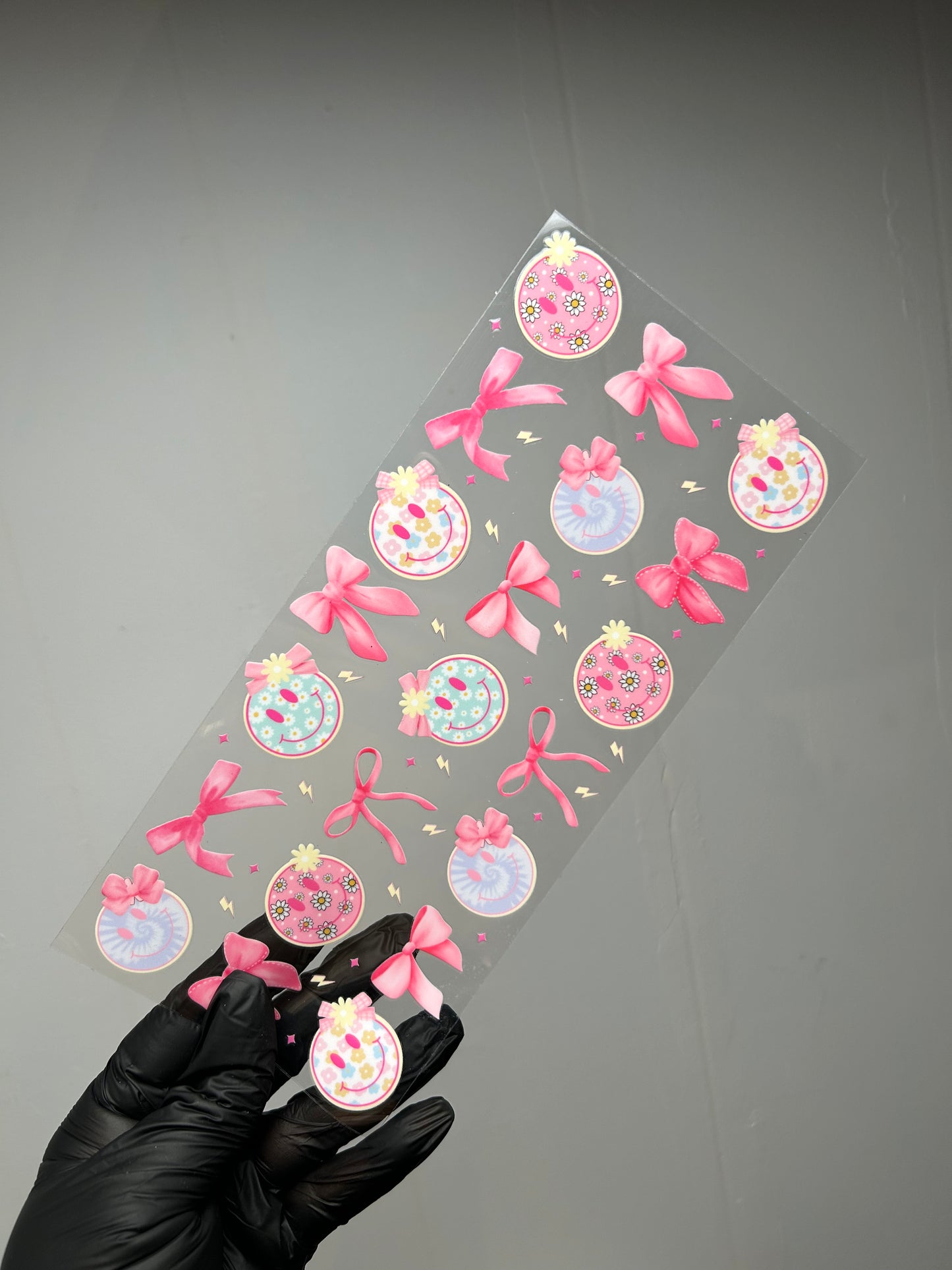 SMILEY/CHECKER CUP WRAPS!