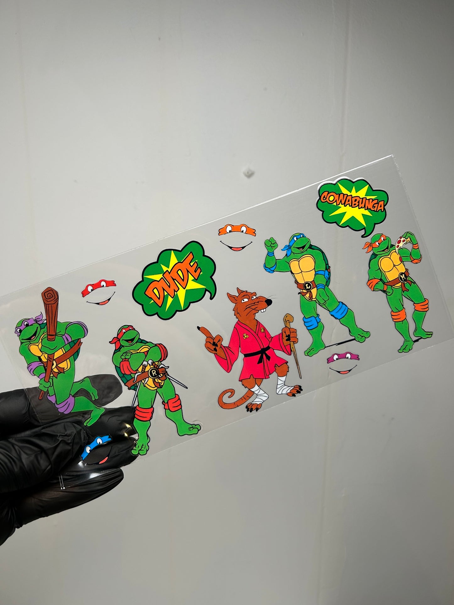 NINJA TURTLES CUP WRAPS!