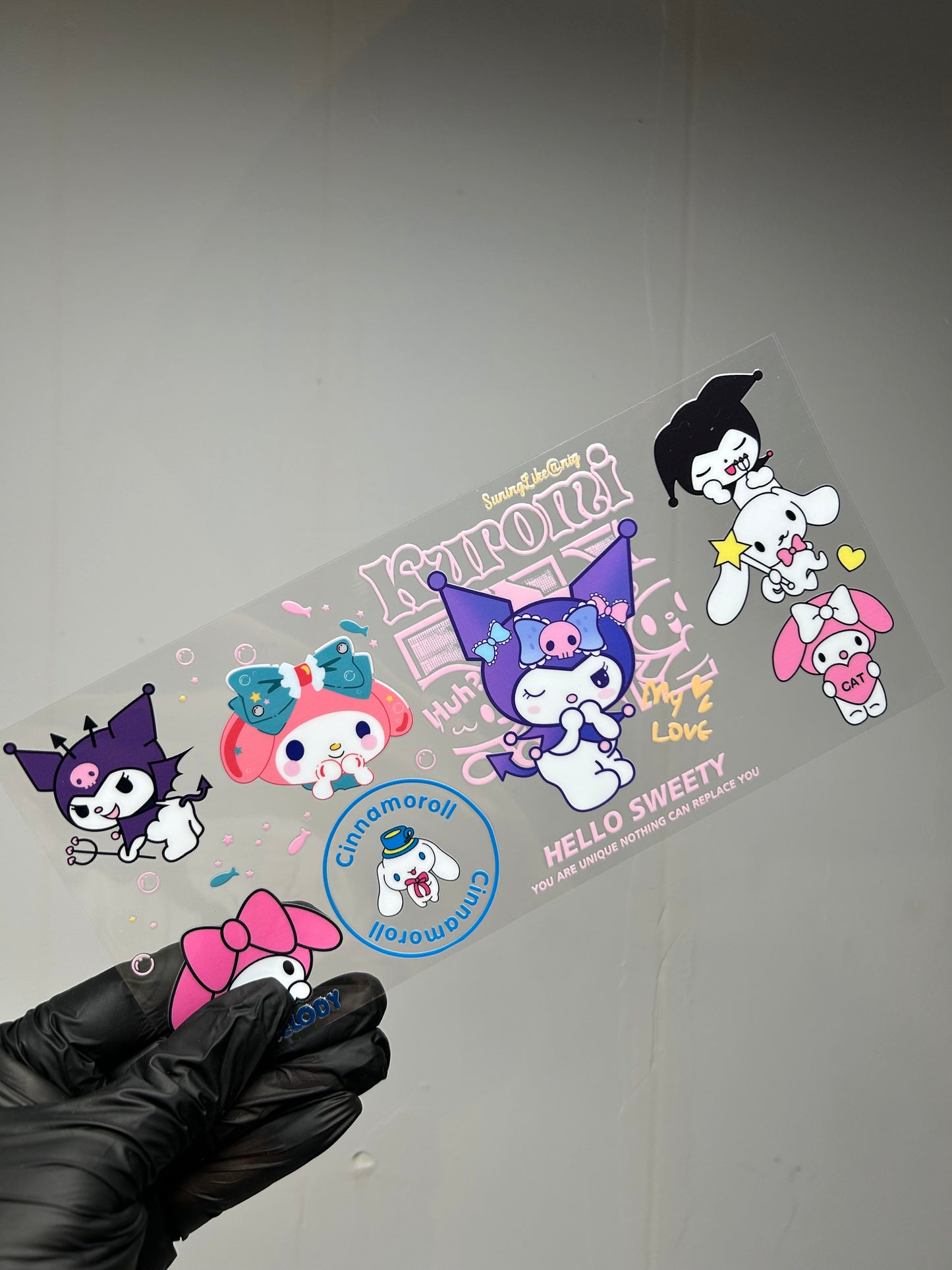 HELLO KITTY CUP WRAPS!