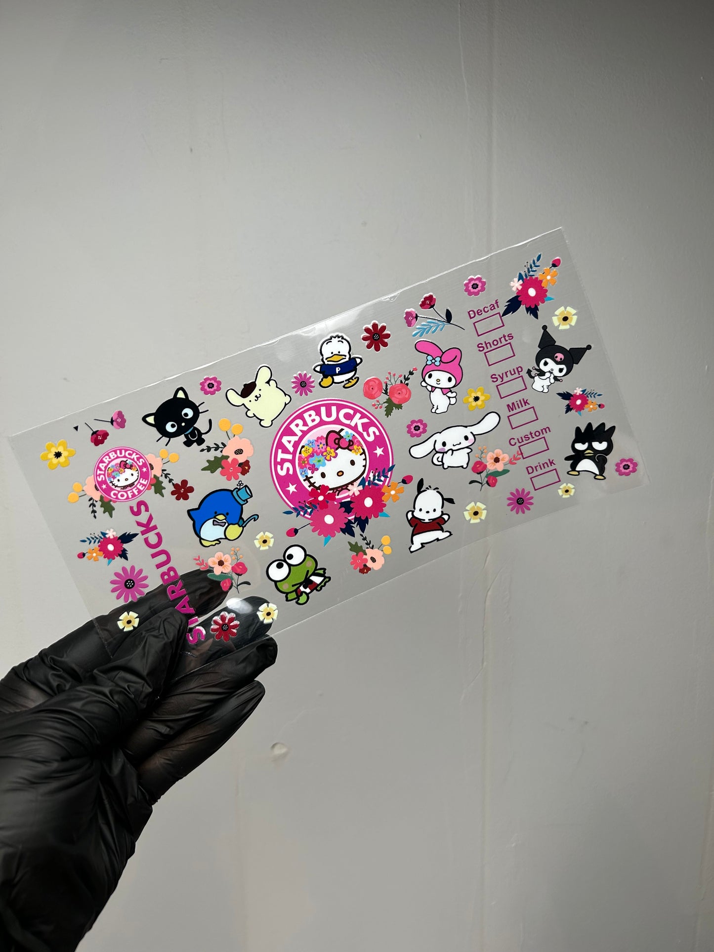 HELLO KITTY CUP WRAPS!