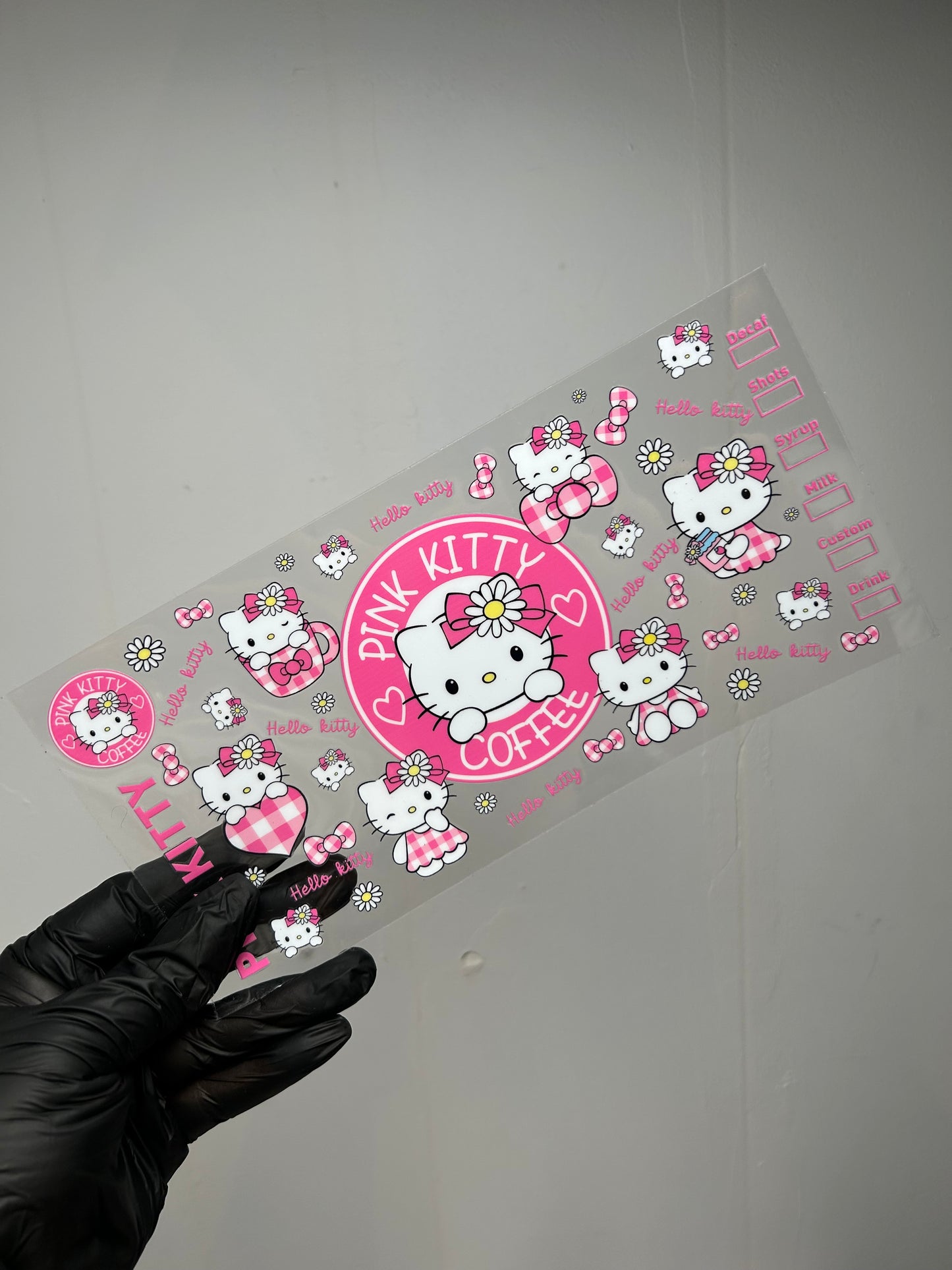 HELLO KITTY CUP WRAPS!