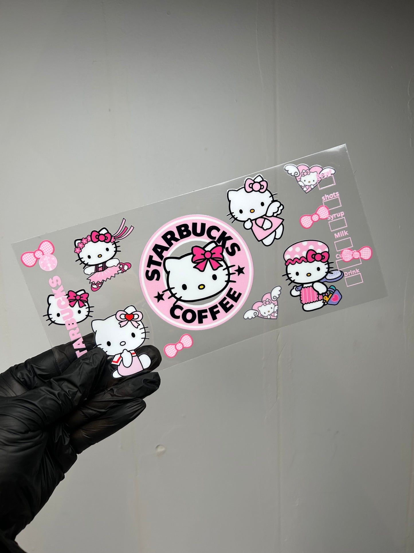 HELLO KITTY CUP WRAPS!