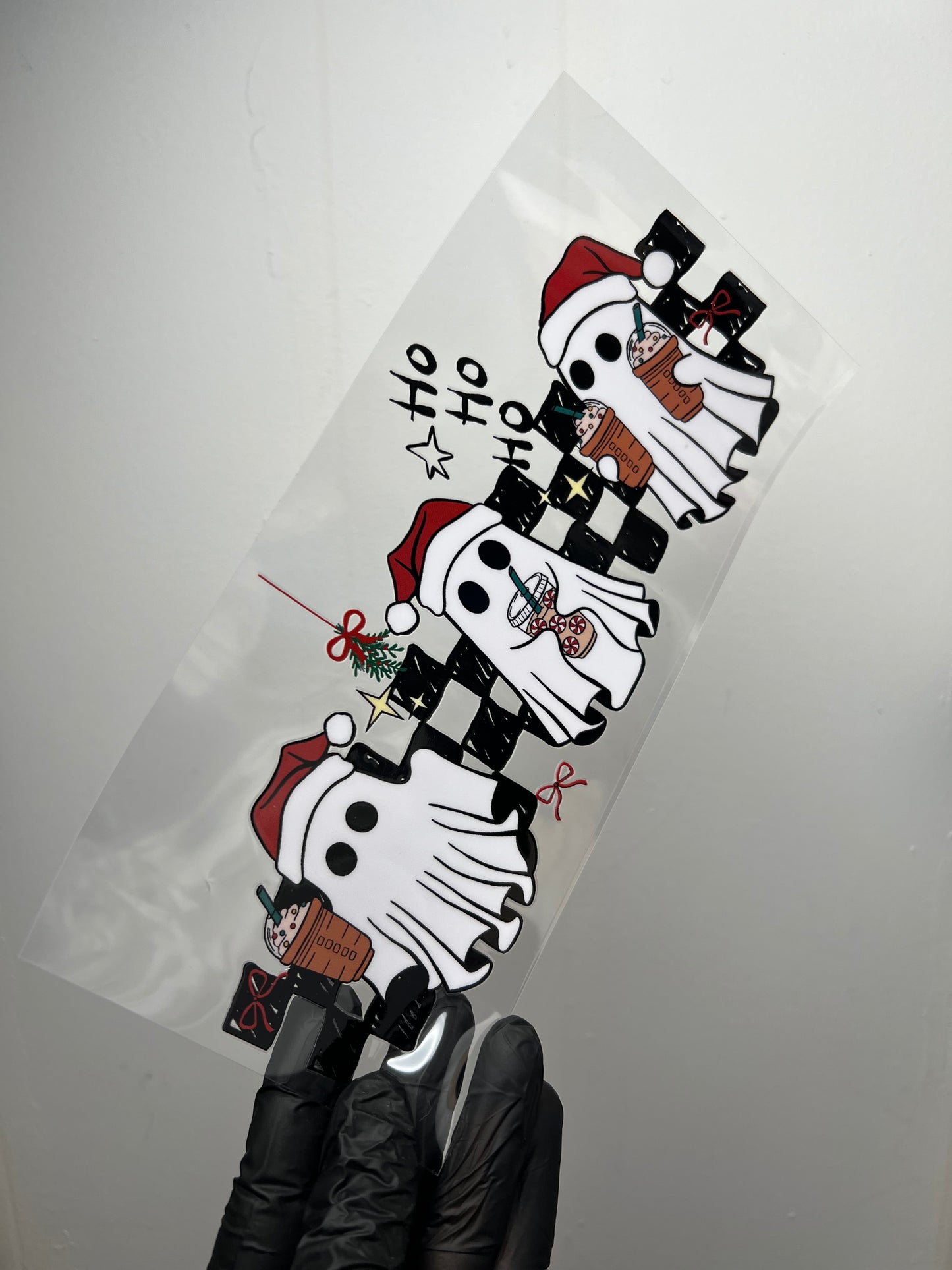 Christmas ghostly checker