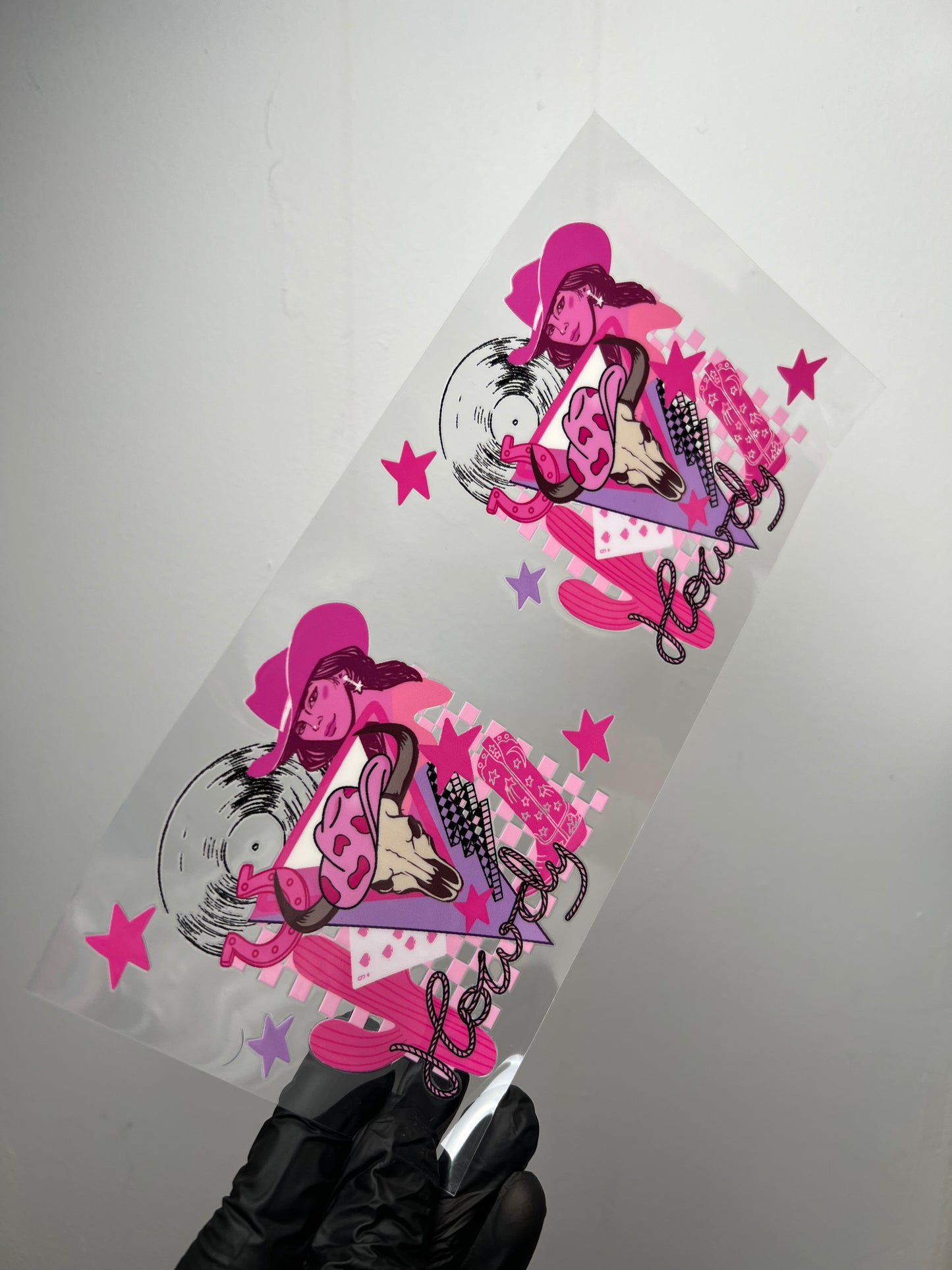 howdy girl decal