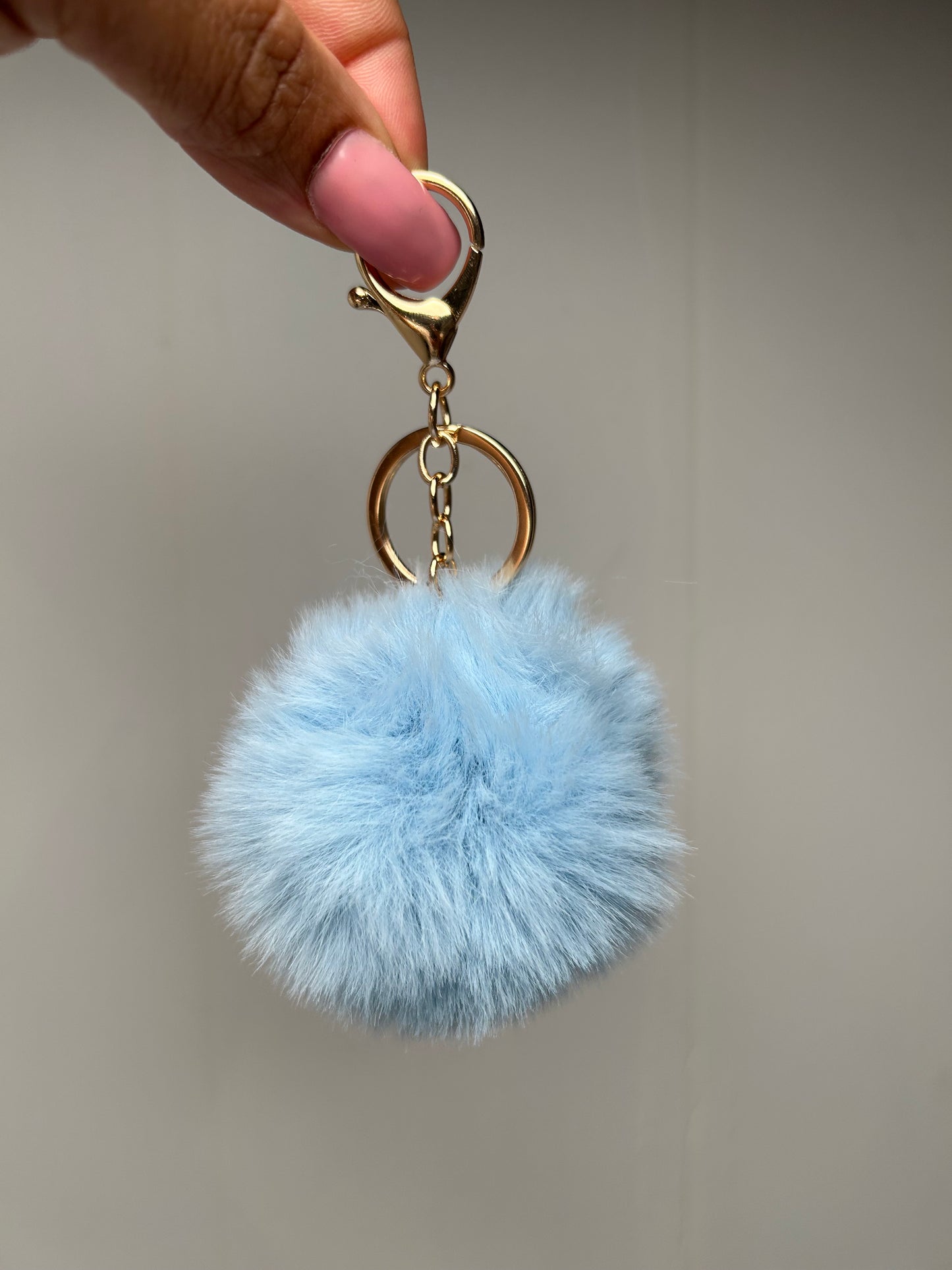KEYCHAIN POM POMS!!