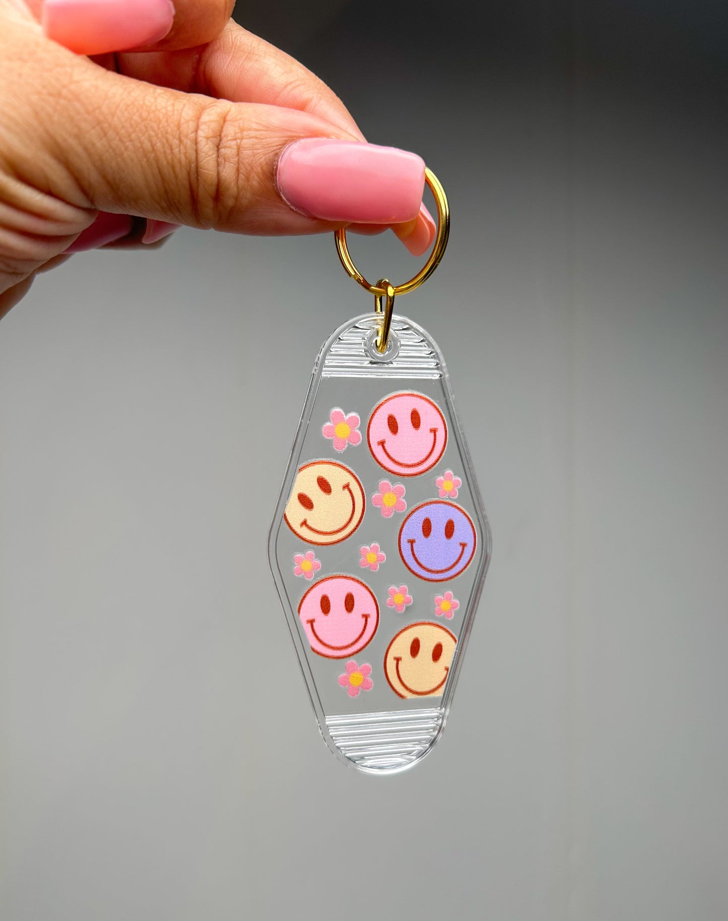 DIAMOND SHAPE KEYCHAINS