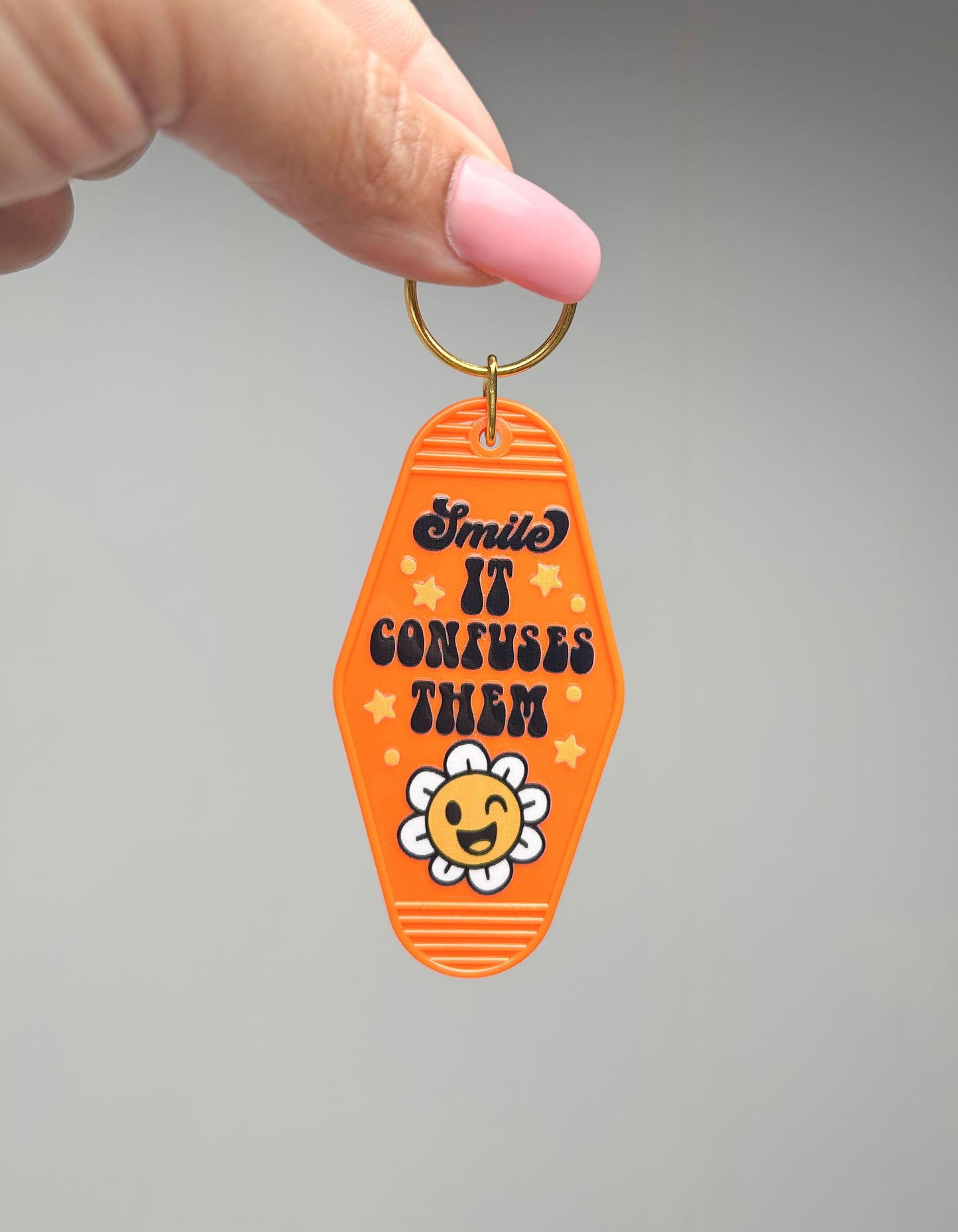 DIAMOND SHAPE KEYCHAINS