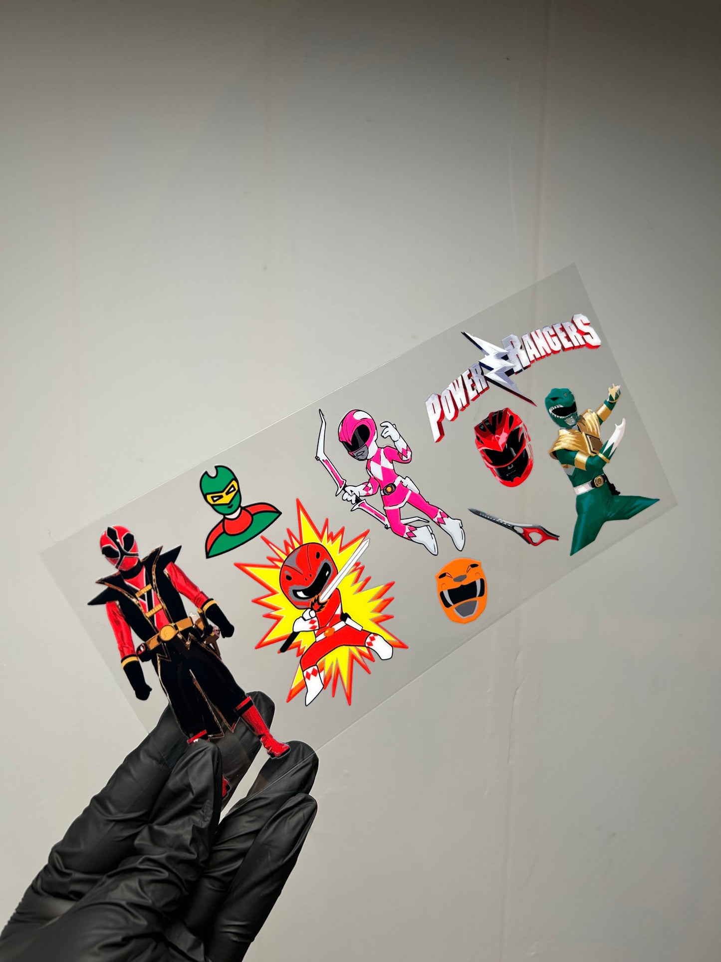 POWER RANGER CUP WRAPS