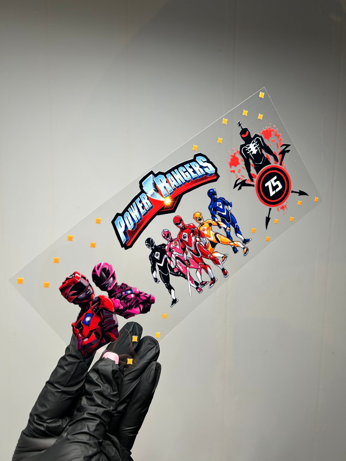 POWER RANGER CUP WRAPS