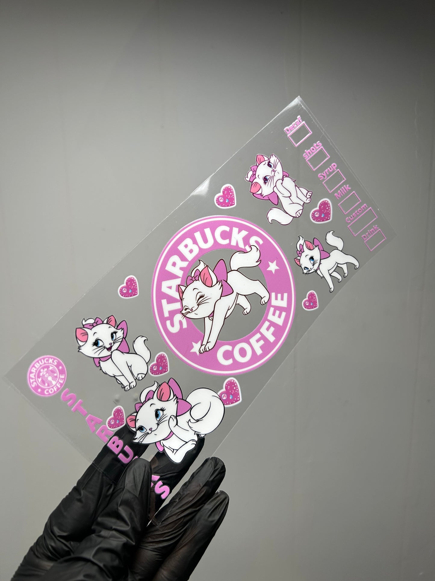 MARIE CAT CUP WRAPS!