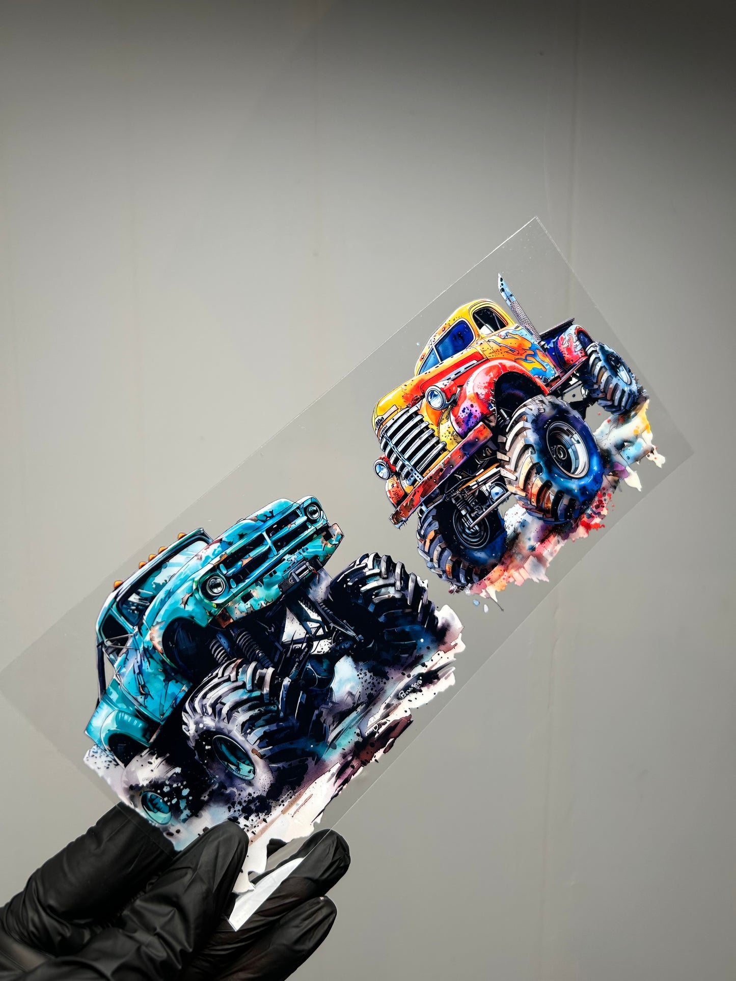 MONSTER TRUCKS CUP WRAPS!!