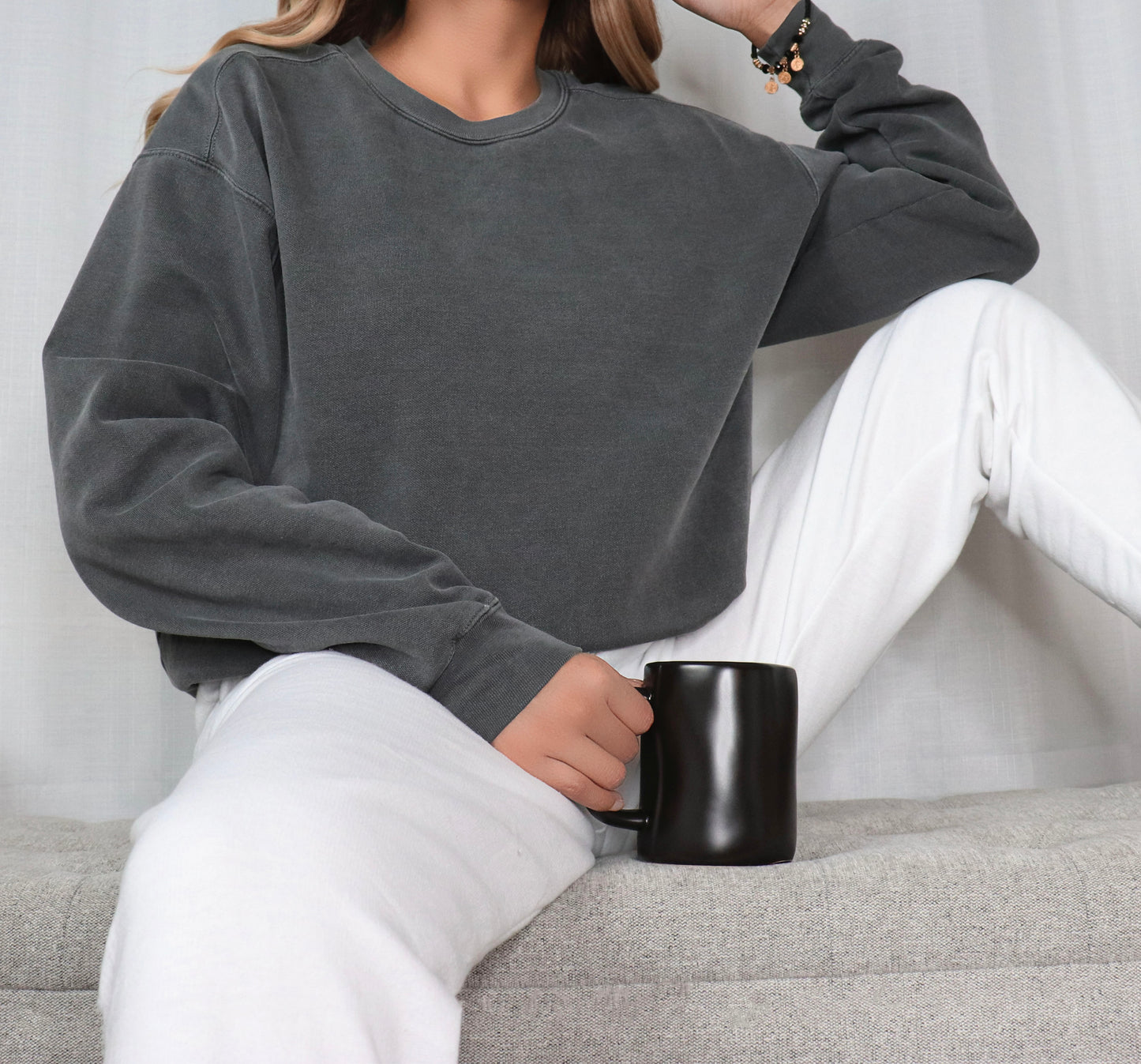 LONG SLEEVE PEPPER COMFORT COLOR TEE