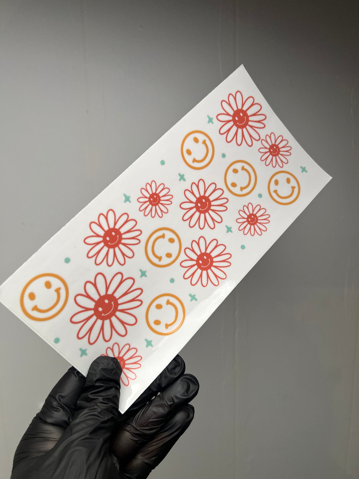 SMILEY/CHECKER CUP WRAPS!