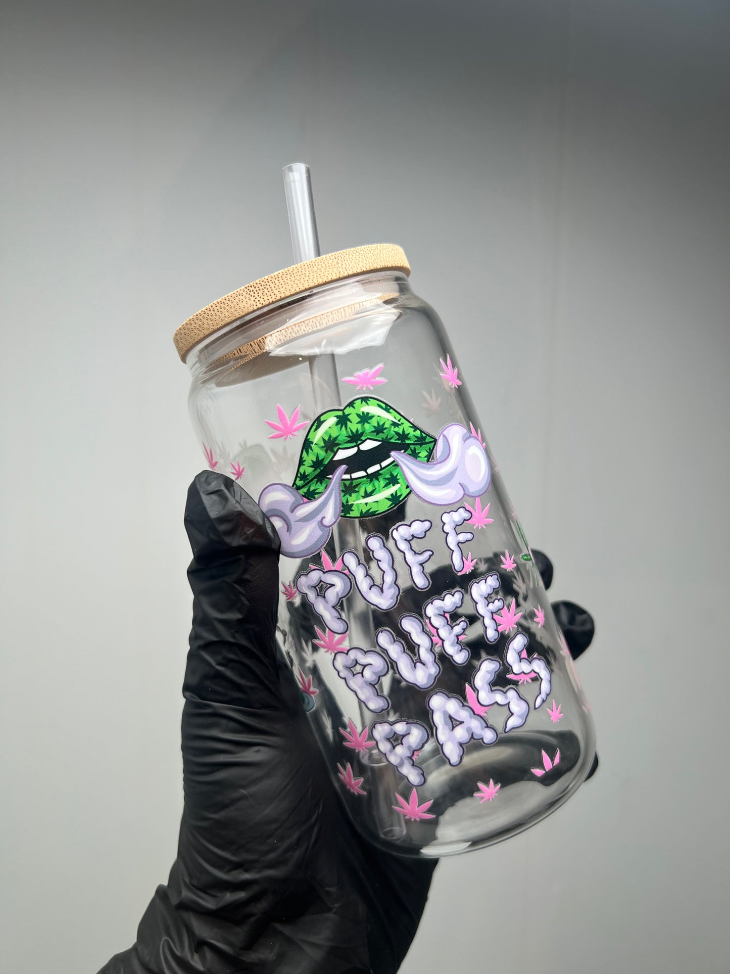 Puff puff pass regular glass