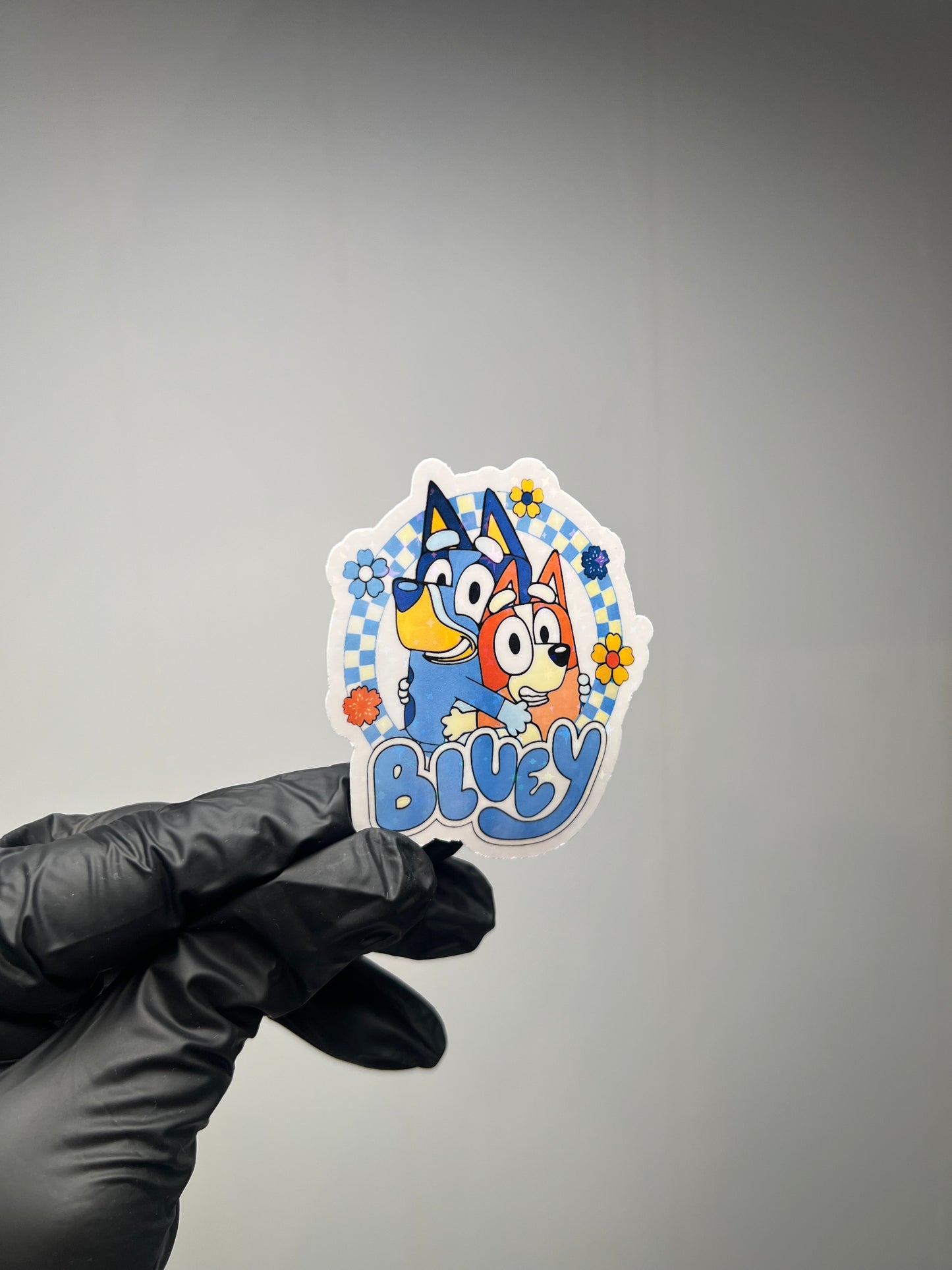 Blue stickers (holographic)