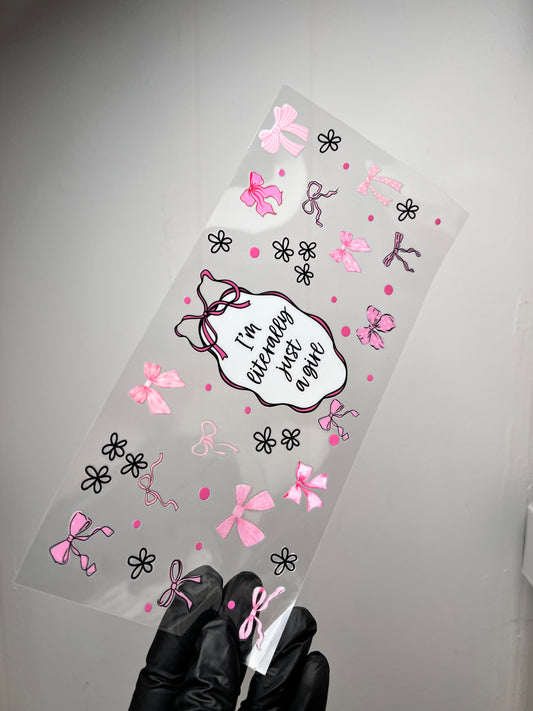 I'm literally just a girl pink