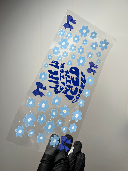 ice life is better with ice coffee