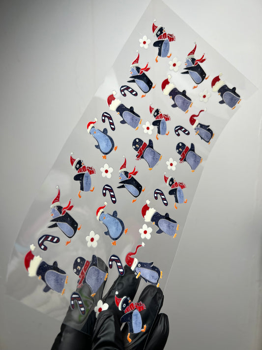 Christmas penguin