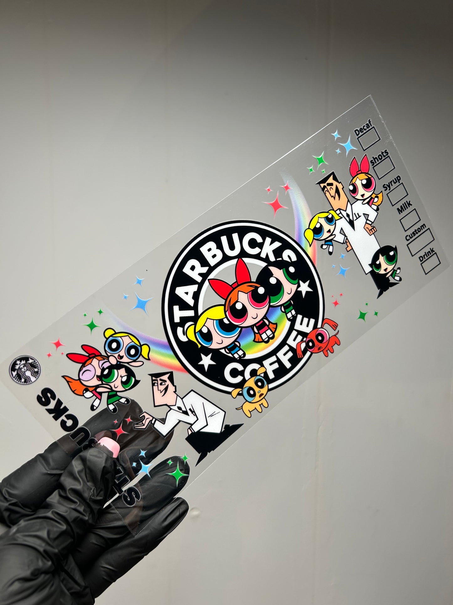 POWER PUFF CUP WRAPS!!!
