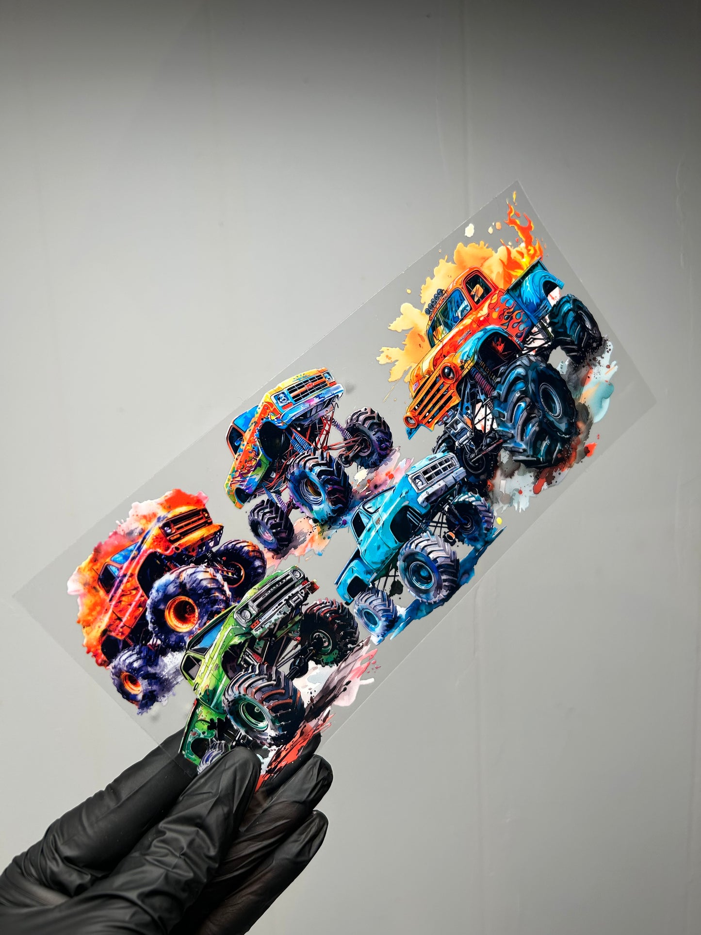 MONSTER TRUCKS CUP WRAPS!!