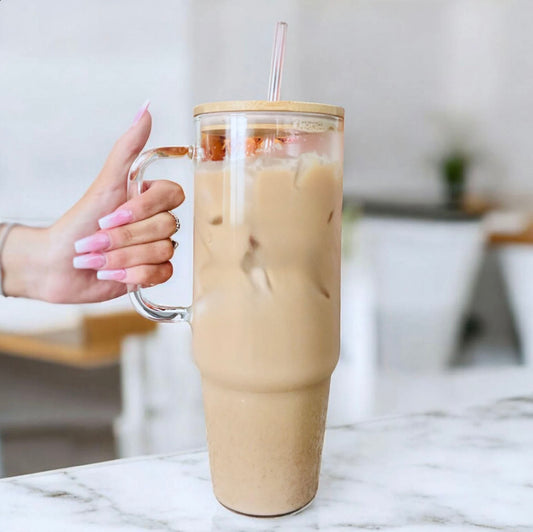 40oz GLASS TUMBLER