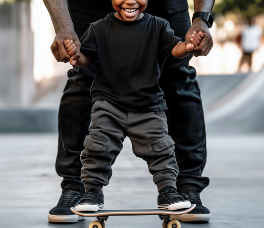 TODDLER BLACK GILDAN TEE