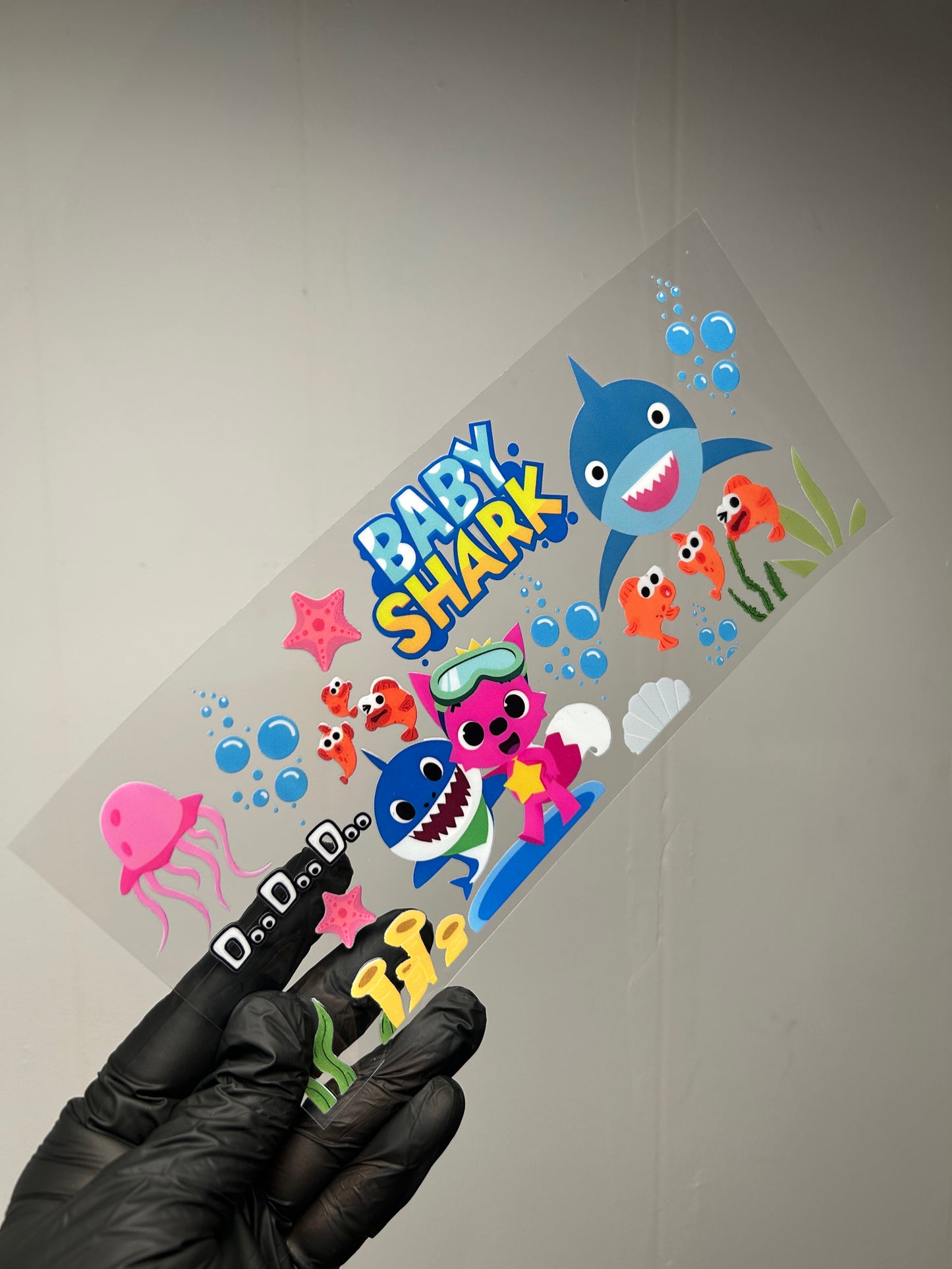 BABY SHARK CUP WRAPS!