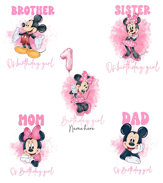 Minnie inspired 1st bday