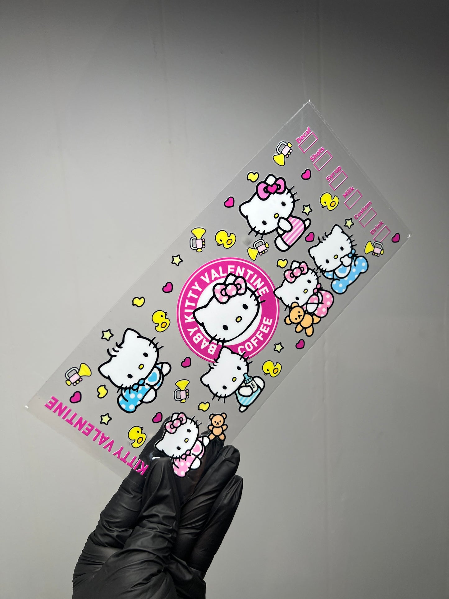 HELLO KITTY CUP WRAPS!