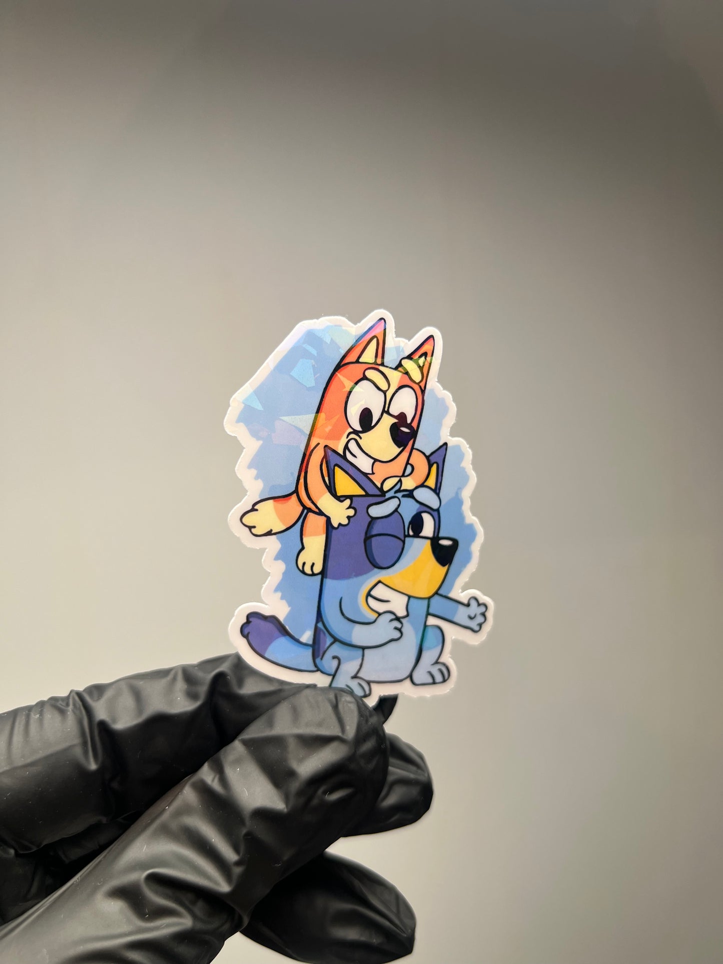 Blue stickers (holographic)